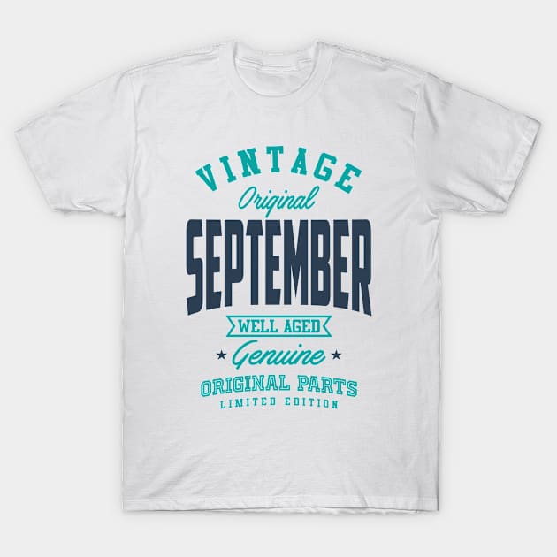 Born in September T-Shirt by C_ceconello